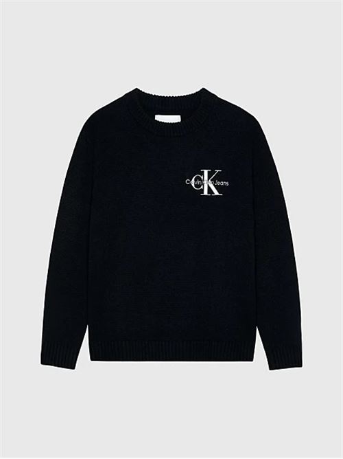 ess monogram sweat CALVIN KLEIN JEANS | IB0IB01871BEH